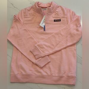 Vineyard Vines Girls Shep Pink Pullover size XL